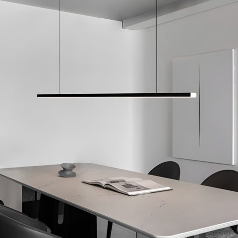 Avani Nordic Minimalist Chandelier - Luxury Lighting Fixture in Sleek Black Aluminum with Modern Design and Energy-Efficient LED Light - Ideal for Dining Areas and Interior Spaces, Adding Elegance and Sophistication to Your Home or Business Décor - CCC Certified for Safety and Long-Lasting Beauty